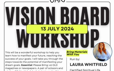 Vision Board workshop 13th July