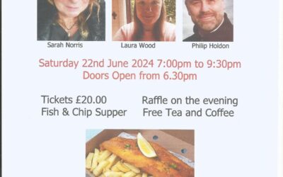 Saturday 22nd June Psychic Supper event Maidenhead Berks