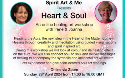 Sunday 28th April Heart and Soul online Healing Art Workshop
