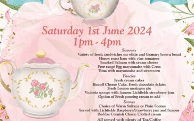 Saturday 1st June Afternoon Psychic Tea